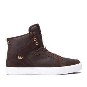 Supra Mens VAIDER Demitasse/Copper High Top Shoes | CA-14511